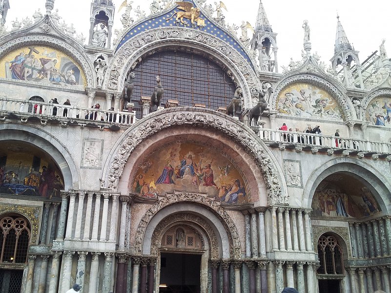 Tagefahrt nach Venedig - auf dem Foto Markuskirche
